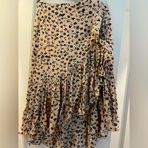 Ulla Johnson petal pink skirt